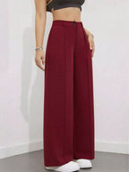High-Waisted Wide Leg Pants