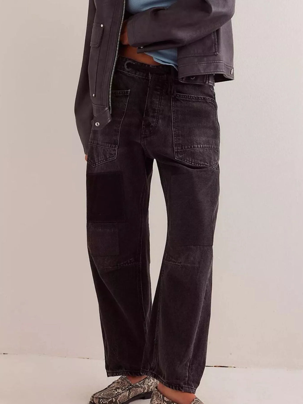 Washed Relaxed Fit Jeans