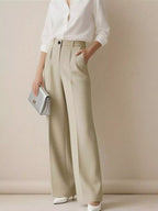 High-Waisted Wide Leg Pants