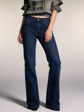 High-Waisted Bootcut Jeans Medium